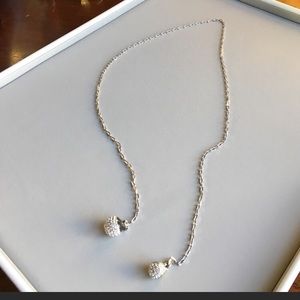 Swarovski lariat necklace